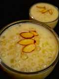 Sabudana jaggery kheer