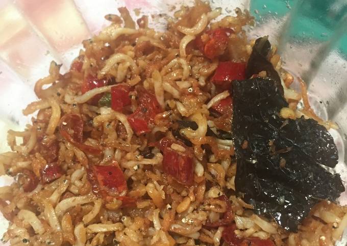 Ikan Teri Goreng Medan (Masakan Rumah Sederhana)