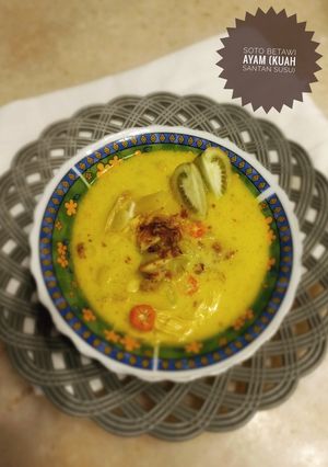 Foto resep Soto Betawi Ayam (Kuah Santan Susu)