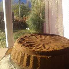 Una foto de Bizcochuelo budín de chocolate