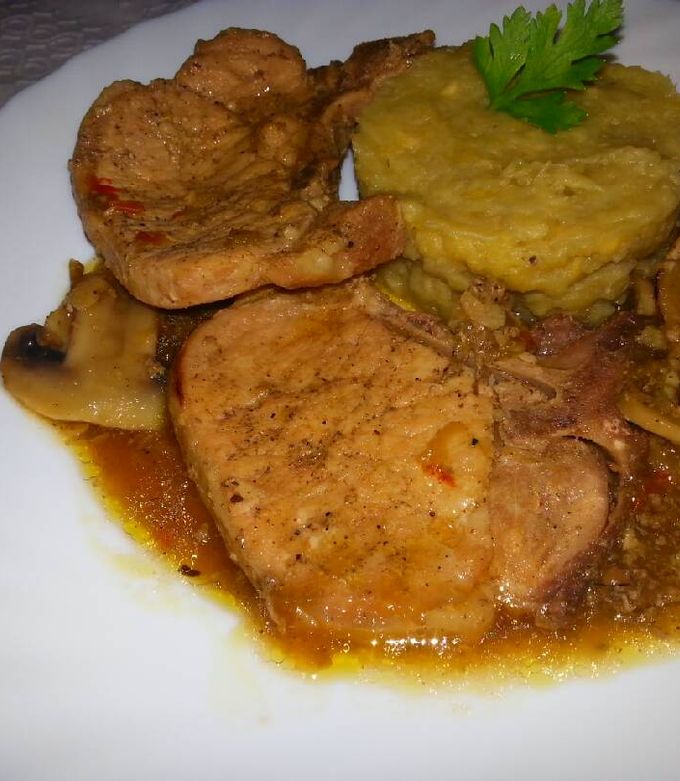 Foto principal de Chuletas de cerdo a la cerveza