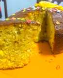 Bizcocho/torta de pulpa de naranja!🍊