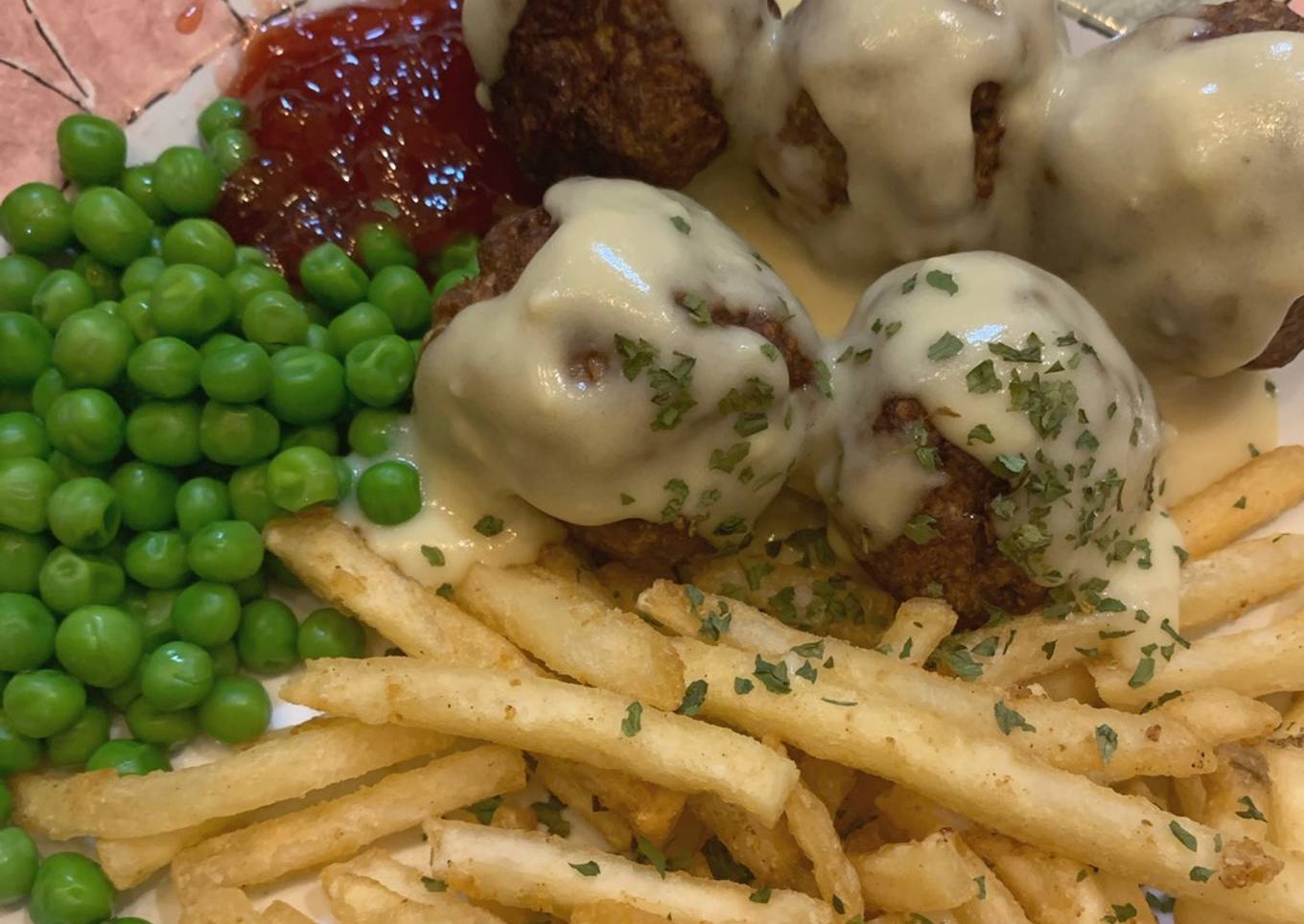 Swedish Meatball (Bola-Bola Daging IKEA)