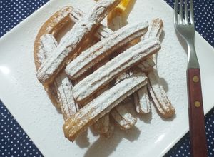 Una foto de Churros como en casa