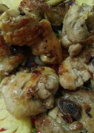 Hình của món Gà chiên mắm.