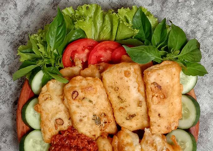 Resep Tahu Tempe Kriuk Sambal Penyet Oleh Adelia Firdaus Cookpad