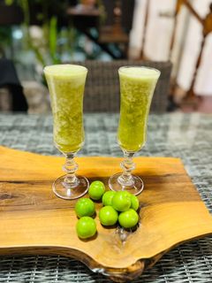 عکسی از دستور نوشیدنی گوجه سبز وگلپر