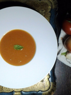 Una foto de Sopa de tomate estilo inglesa
