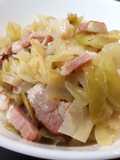 Col con bacon ahumado