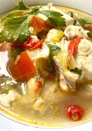 Foto resep Sup ikan kakap simple dan mudah😬