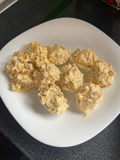 Una foto de Huevos rellenos de la abuela