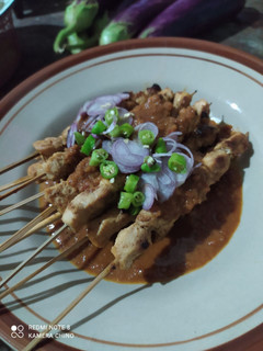 Foto resep Sate ayam sambal kacang