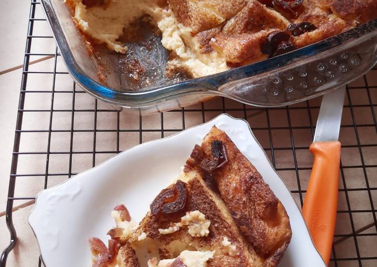 Resep Puding Roti Kurma | Resep Bumbu Puding Roti Kurma Yang Menggugah Selera