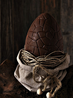 Una foto de Huevo de Pascua de chocolate