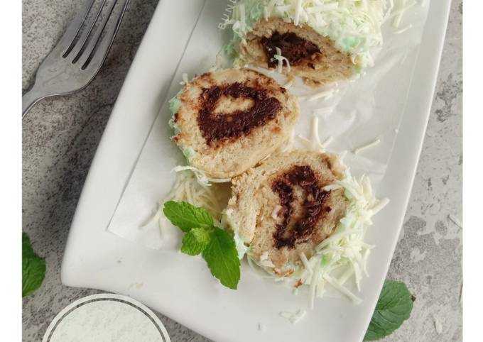Recipe: Perfect Banana Choco Roll Cake