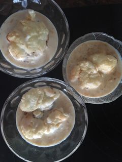 Una foto de Arroz con leche y caramelo