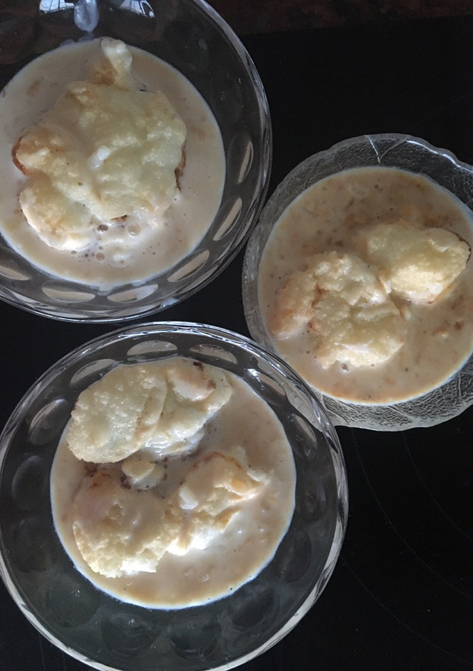 Una foto de Arroz con leche y caramelo