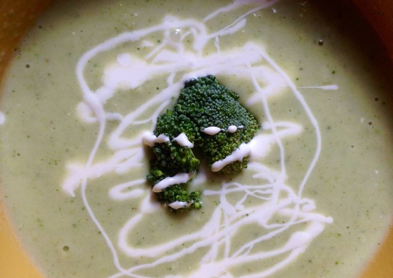 Crema de brócoli