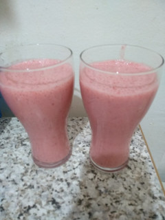 Foto resep Strawberry smoothie