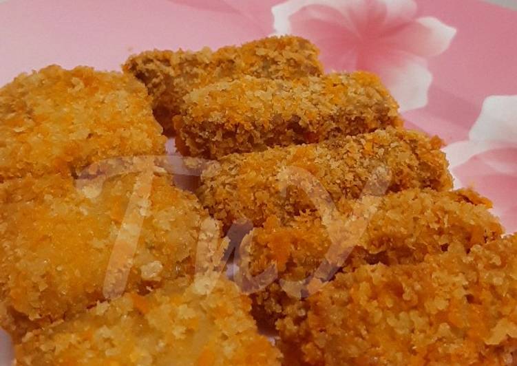 Cara Gampang Membuat Nugget Tempe, Sempurna