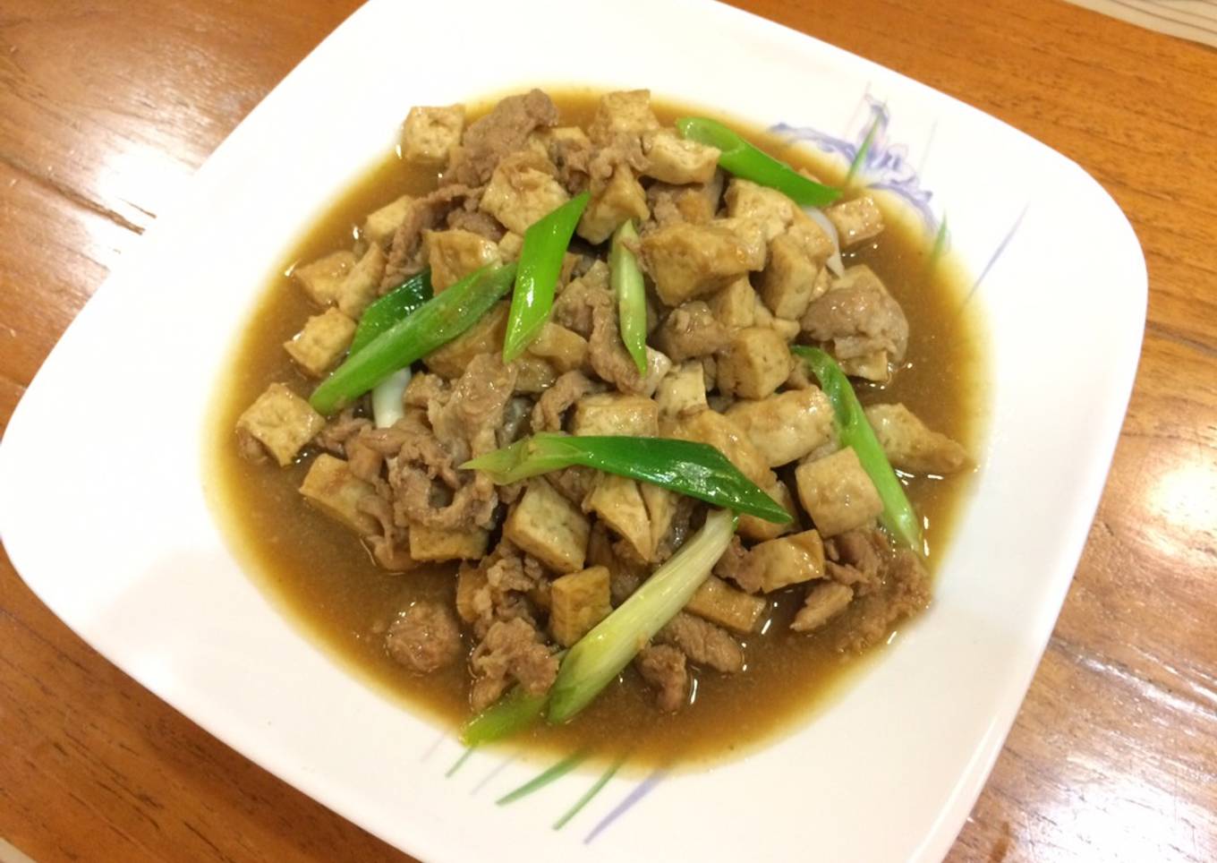 Tahu Cah Daging