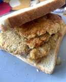 Hamburguesa de garbanzos