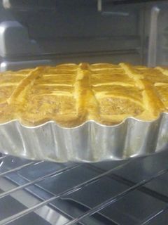 Una foto de Pastafrola de Dulce de Leche y Banana