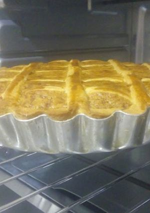 Una foto de Pastafrola de Dulce de Leche y Banana