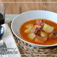 Patatas guisadas con costillas adobadas con Mambo