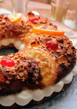 Una foto de Roscón de reyes receta infalible