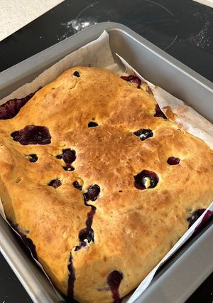 Una foto de Torta de Blueberries
