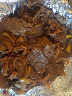 صورة لوصفة ورقة لحمة 😍👍😋