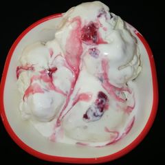 A picture of Cherry icecream.