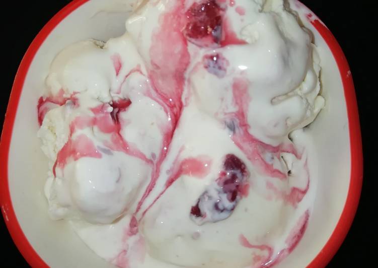 Recipe of Speedy Cherry icecream