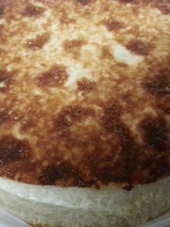 Una foto de Tarta de arroz con leche al horno