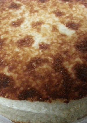 Una foto de Tarta de arroz con leche al horno