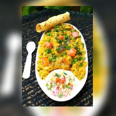 A picture of Rajwadi Khichdi.