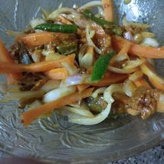 A picture of Instant onion pickle.