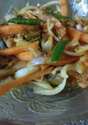 A picture of Instant onion pickle.