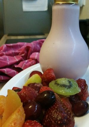 Φωτογραφία της συνταγής Smoothie με γιαούρτι και φρούτα του δάσους!!!