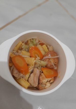 Foto resep Sapo Tahu Ayam