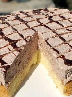 Una foto de Torta con Mousse de Chocolate