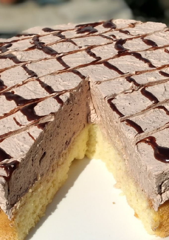 Una foto de Torta con Mousse de Chocolate