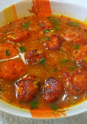 A picture of Lauki Kofta.