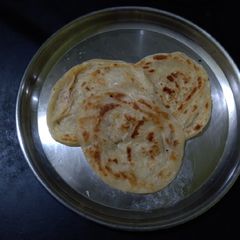 Homemade parotta A picture of Homemade parotta.