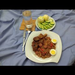Tasteful pasta with sausage, peppered beef #Rivers state A picture of Tasteful pasta with sausage, peppered beef #Rivers state.