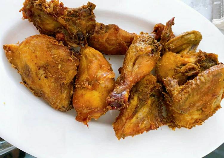 DICOBA@ Resep Ayam goreng rumahan #simple resep masakan rumahan yummy app
