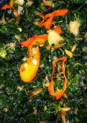Foto resep Oseng Daun Singkong