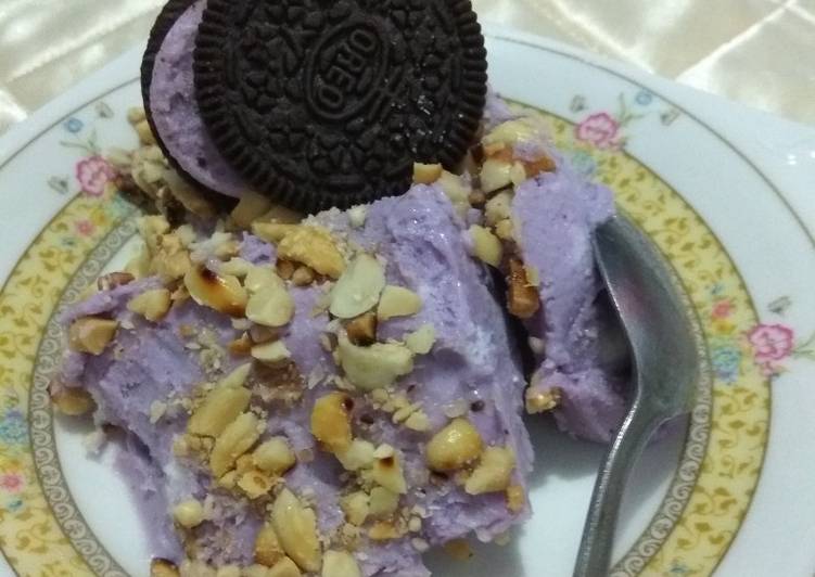 Ice Cream Ubi Ungu