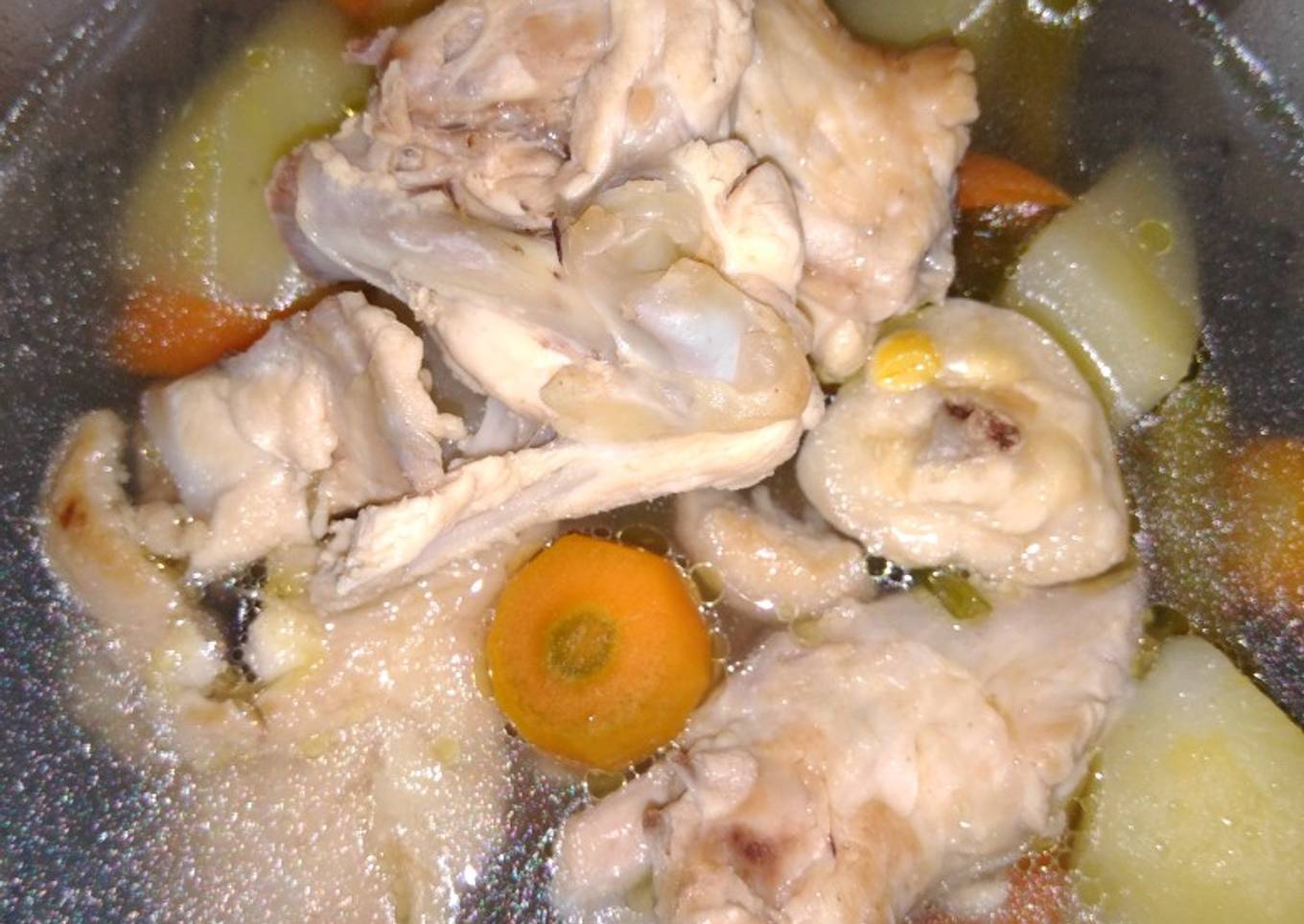 Sop ayam kuah bening